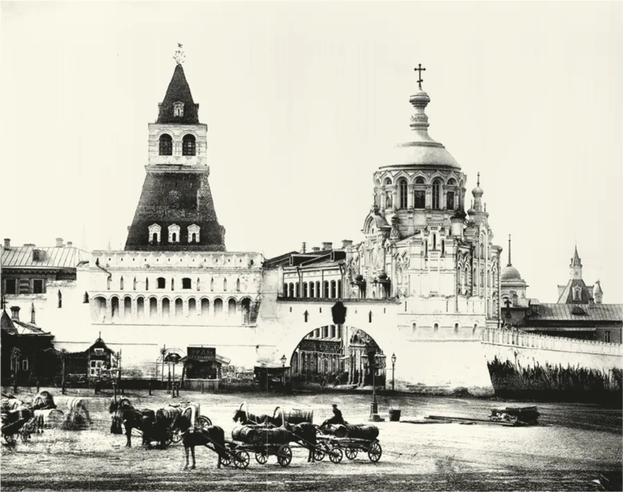 Старая фотография: Владимирские ворота